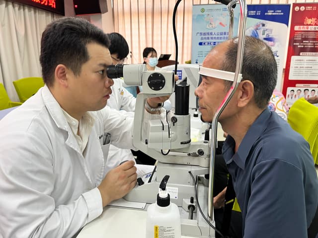 “睛”防白内障 守护眼健康—— 沙井社区长者眼健康关爱活动