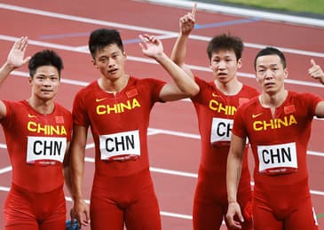 国际奥委会官宣：中国田径男子4×100米接力队获东京奥运会铜牌